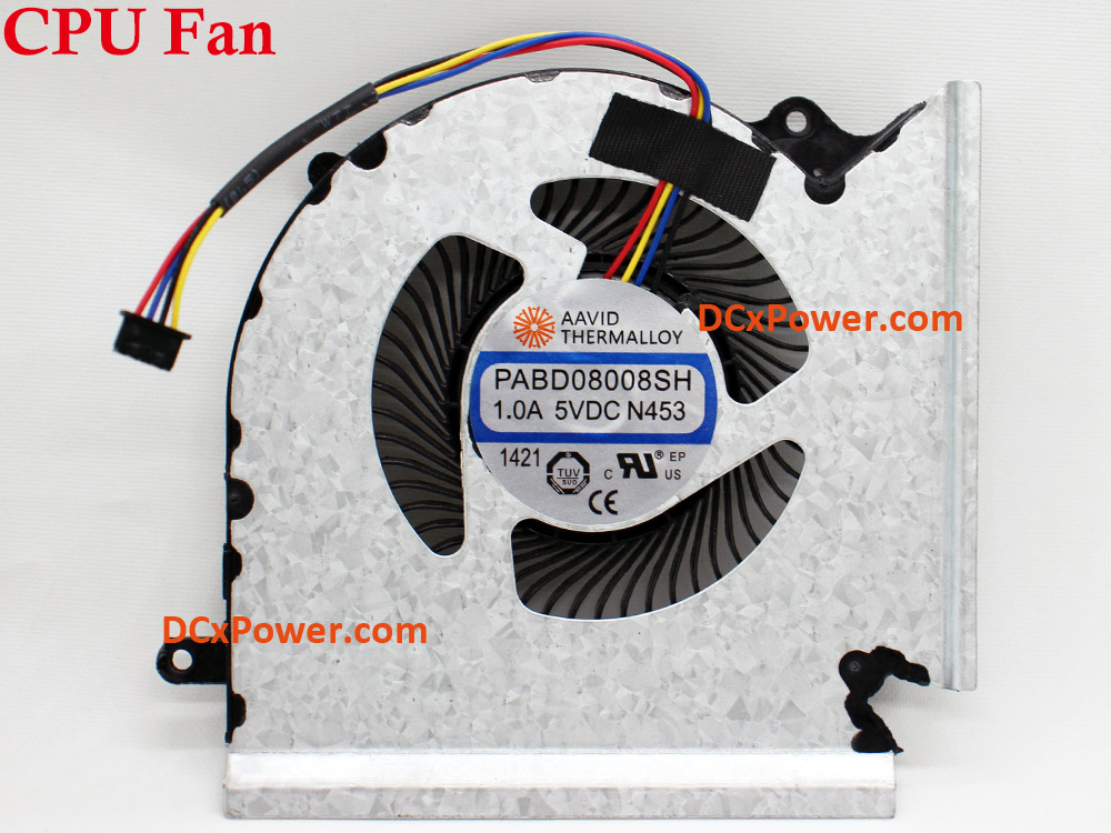 (image for) Laptop Internal Fan for MSI GE66 Raider GP66 Leopard 11UE 11UG 11UH MS-1543 Series CPU GPU Cooling Inside Left Right Cooler Assembly Genuine